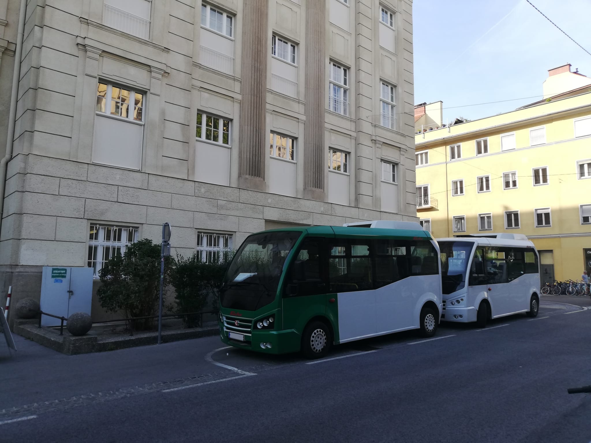 Shuttlebus für Stadtverkehr