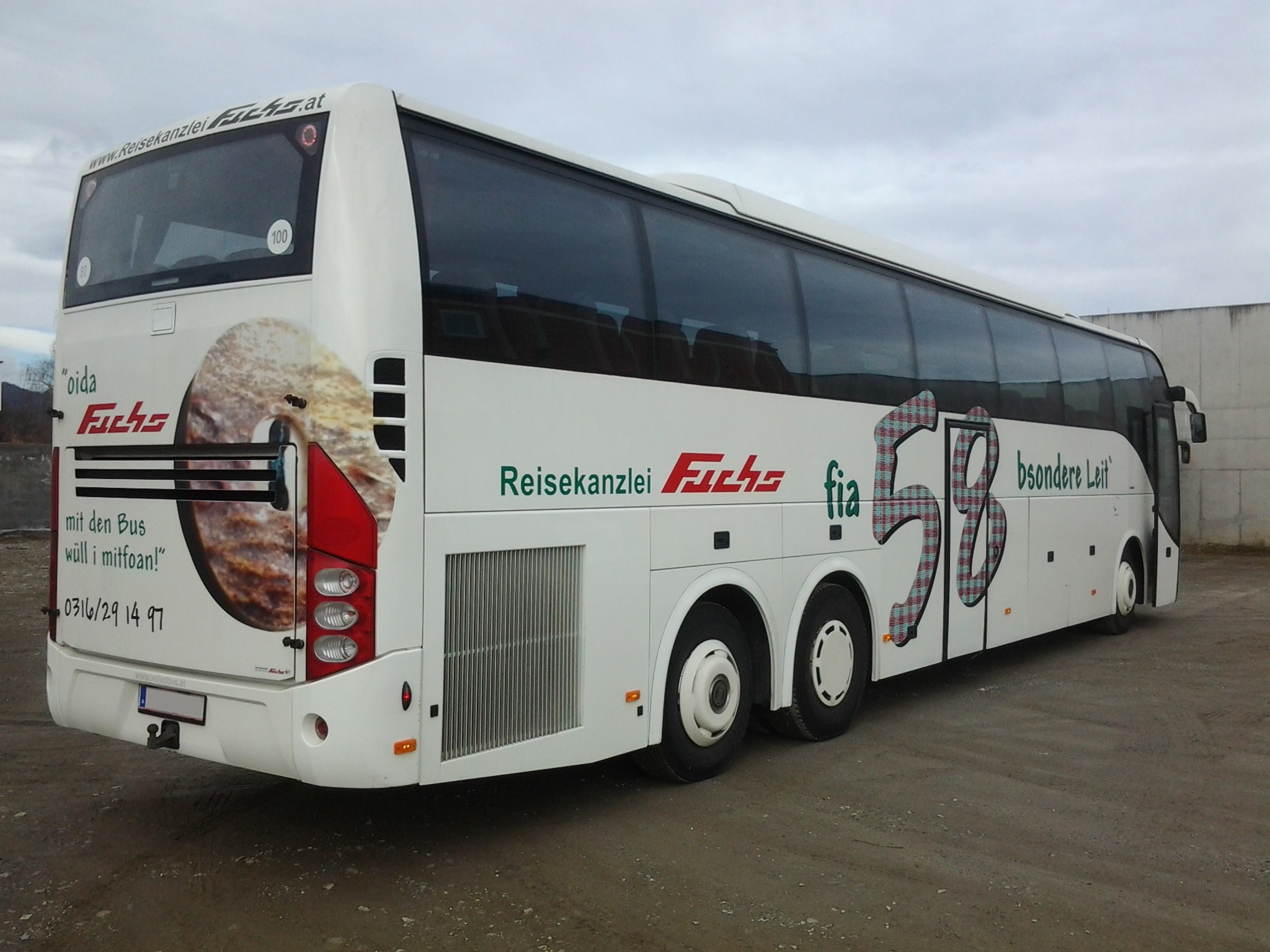 Reisebus 58 Sitzer Gruppenreise