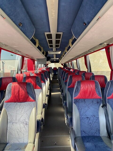 Reisebus mit 51 Sitzplätzen Innenausstattung